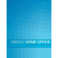 Weekly Home Office Budget Book - Paperback
