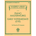Piano Masterworks Early Intermediate Level Schirmer's Library of Musical Classics Vol. 2109 144 Classical Pieces for Piano Students and Teachers - Paperback