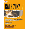 Gate 2022: The problems in GATE Metallurgy: Journey Through Previous 29 years' Chapter-wise Solved Papers by GKP - Paperback