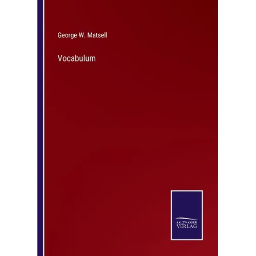 Vocabulum - Paperback