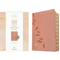 NLT Every Woman's Bible, Filament Enabled (Leatherlike, Pink Petals, Indexed, Red Letter) - Imitation Leather