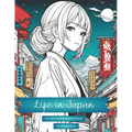 Life in Japan: Anime coloring book - Paperback