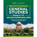 UPSC Mains 2023 General Studies Paper I-IV - Solved Papers 2013-2022 by G. Subba Rao, DVK Rao, Uddipan Mukherjee, PN Roy Chowdhury, Kantesh Mishra - Paperback