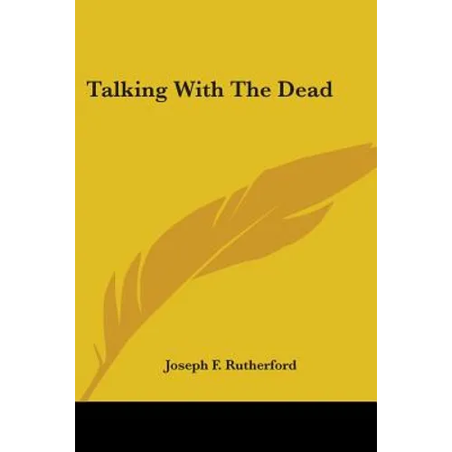 Talking With The Dead - Paperback
