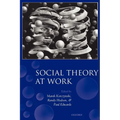Social Theory at Work - Paperback