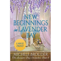 New Beginnings in Lavender Bay (The Lavender Bay Chronicles Book 4) Large Print Paperback - Paperback