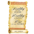 Healthy in the flesh Wealthy in love Wise in the word - Paperback