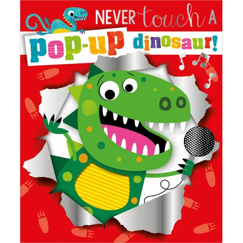 Never Touch a Pop-Up Dinosaur - Board Book