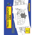 Trick Geography: USA--Student Book: Making things what they're not so you remember what they are! - Paperback