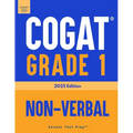 COGAT Grade 1 Non-Verbal: Three Practice Tests - Level 7 - Paperback