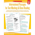 Informational Passages for Text Marking & Close Reading: Grade 2 - Paperback