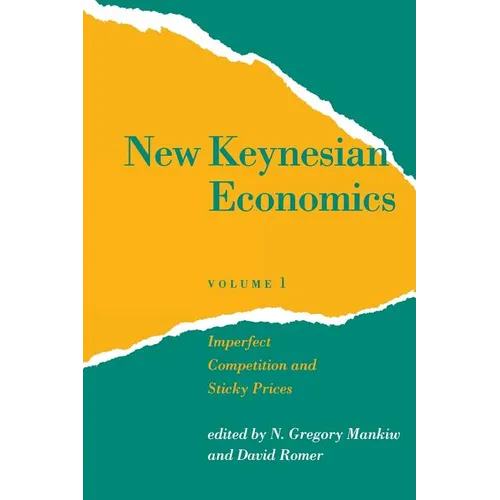 New Keynesian Economics, Volume 1: Imperfect Competition and Sticky Prices - Paperback