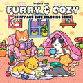 Furry & Cozy: Coloring Book for Adults and Teens Super Cute Animal Characters & Easy, Simple Designs for Relaxation - Paperback