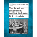 The American Government, National and State. - Paperback