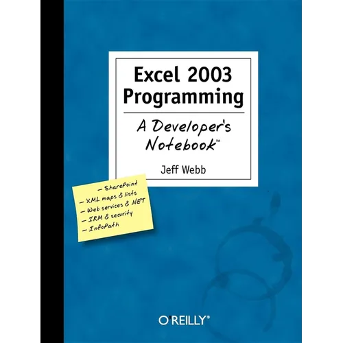 Excel 2003 Programming - Paperback