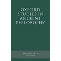 Oxford Studies in Ancient Philosophy: Volume LXIV - Hardcover