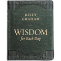 Wisdom for Each Day (Large Text Leathersoft): Daily Devotions to Guide Your Life and Grow Your Faith (a 365-Day Devotional) - The Perfect Father's Day - Imitation Leather