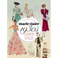 Marie Claire 1930s Fashion Styles Coloring Book - Paperback