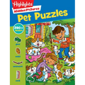 Pet Sticker Puzzles: Over 280 Stickers to Find Hidden Objects Within Cute Dogs, Cats and Other Pets, Animal Lover Sticker Activity Book for Kids 3 and - Paperback