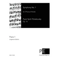 Symphony No. 1: Piano 1 - Paperback