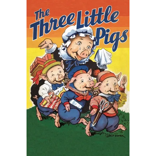 The Three Little Pigs Shape Book - Paperback