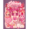 Stoner Coloring Book For Adults: Including Adorable Stress Relieving Unique Stoners Psychedelic Design - psychedelic coloring book - Paperback