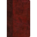 ESV Large Print Thinline Bible (Trutone, Burgundy/Red, Timeless Design) - Imitation Leather