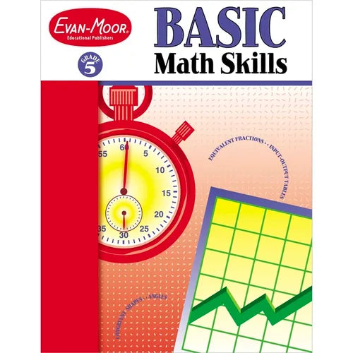 Basic Math Skills Grade 5 - Paperback