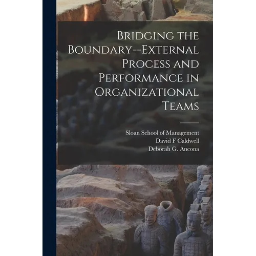 Bridging the Boundary--external Process and Performance in Organizational Teams - Paperback
