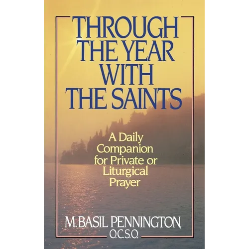 Through the Year with the Saints - Paperback