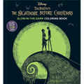Disney Tim Burton's the Nightmare Before Christmas Glow-In-The-Dark Coloring Book - Paperback