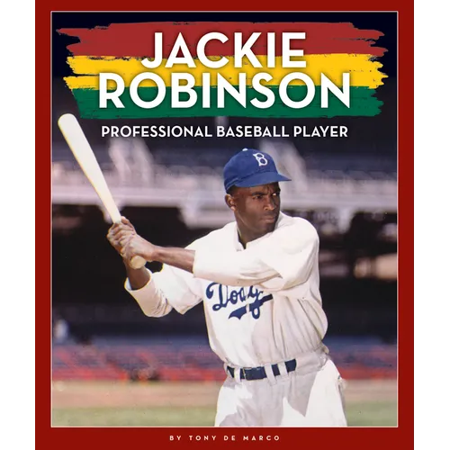 Jackie Robinson: Professional Baseball Player - Library Binding