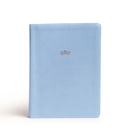 NASB Tony Evans Study Bible, Powder Blue Leathertouch, Indexed: Advancing God's Kingdom Agenda - Imitation Leather