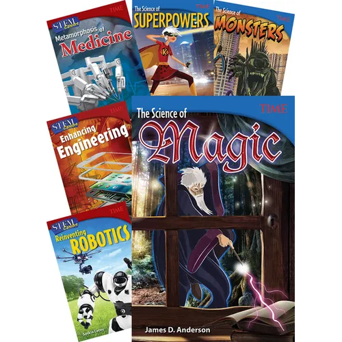 Time Middle School Stem, 6-Book Set - Paperback