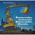 Buenas Noches, Construcción. Buenas Noches, Diversión. (Goodnight, Goodnight, Construction Site Spanish Language Edition): (Bilingual Children's Book, - Hardcover