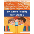 30 Minute Reading Test Grade 2: Reading Comprehension for 2nd Grade - Paperback