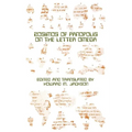 Zosimos of Panopolis on the Letter of Omega - Paperback