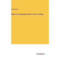 Rights of Congregationalists in Knox College - Hardcover