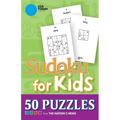 USA Today Sudoku for Kids: 50 Puzzles - Paperback