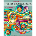 Adult Coloring Book - Doodles - Volume 1 - Relax and let your imagination run - Paperback
