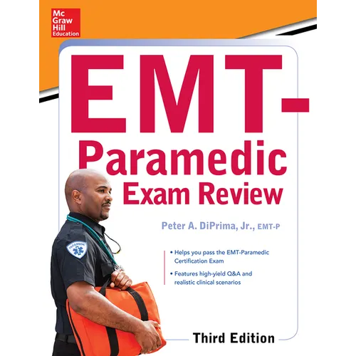 McGraw-Hill Education's Emt-Paramedic Exam Review, Third Edition - Paperback
