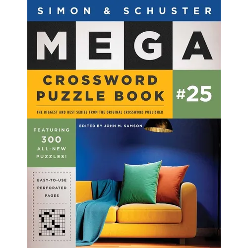 Simon & Schuster Mega Crossword Puzzle Book #25 - Paperback