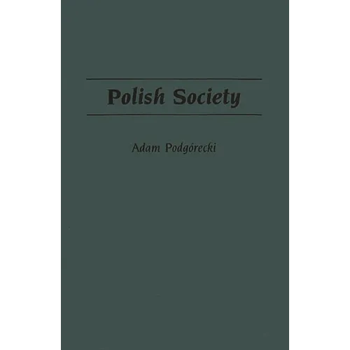 Polish Society - Hardcover