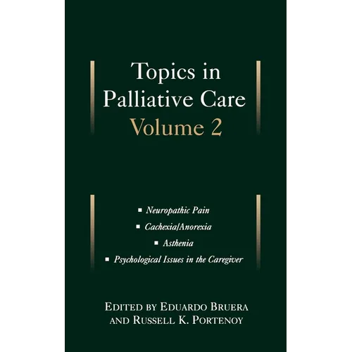Topics in Palliative Care: Volume 2 - Hardcover