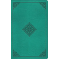 ESV Value Thinline Bible (Trutone, Teal, Ornament Design) - Imitation Leather