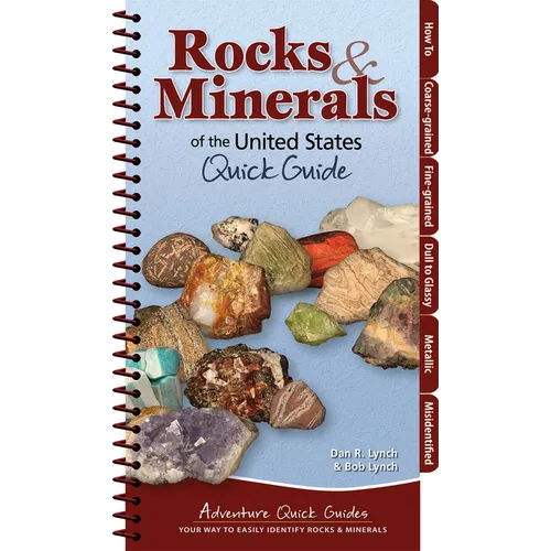 Rocks & Minerals of the United States: Quick Guide - Spiral