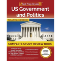US Government and Politics Complete Study Review Book 2023-2024 with Practice Exam Questions for High School, College, and Adult Learners [Includes De - Paperback