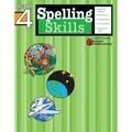 Spelling Skills: Grade 4 (Flash Kids Harcourt Family Learning) - Paperback