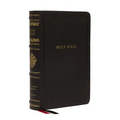 KJV Large Print Reference Bible, Black Leathersoft, Red Letter, Comfort Print (Sovereign Collection): Holy Bible, King James Version - Imitation Leather