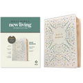 NLT Wide Margin Bible, Filament Enabled (Leatherlike, Grace & Bloom, Red Letter) - Imitation Leather